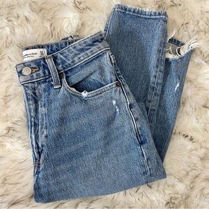 Abercrombie High Rise Mom Jean Curve Love